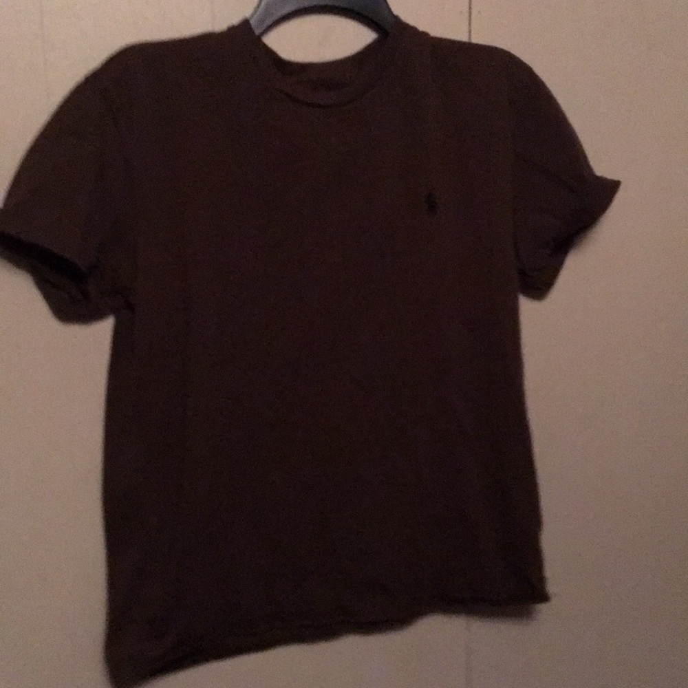 Polo Ralph Lauren brown tee shirt